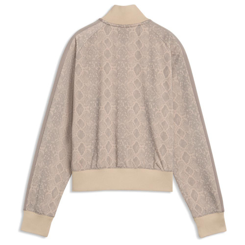 Puma Γυναικεία ζακέτα T7 Snake Print Short Track Top